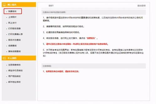 2021年注册会计师（CPA）考试报名全流程详解 10步指南与互联网域名注册服务解析